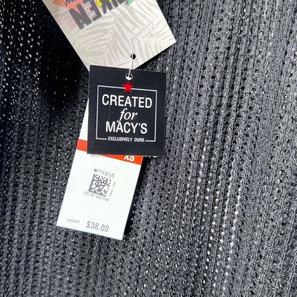 MIKEN Low-Back Midi Dress Swim Cover-Up Black Size XS - Picture 9 of 12